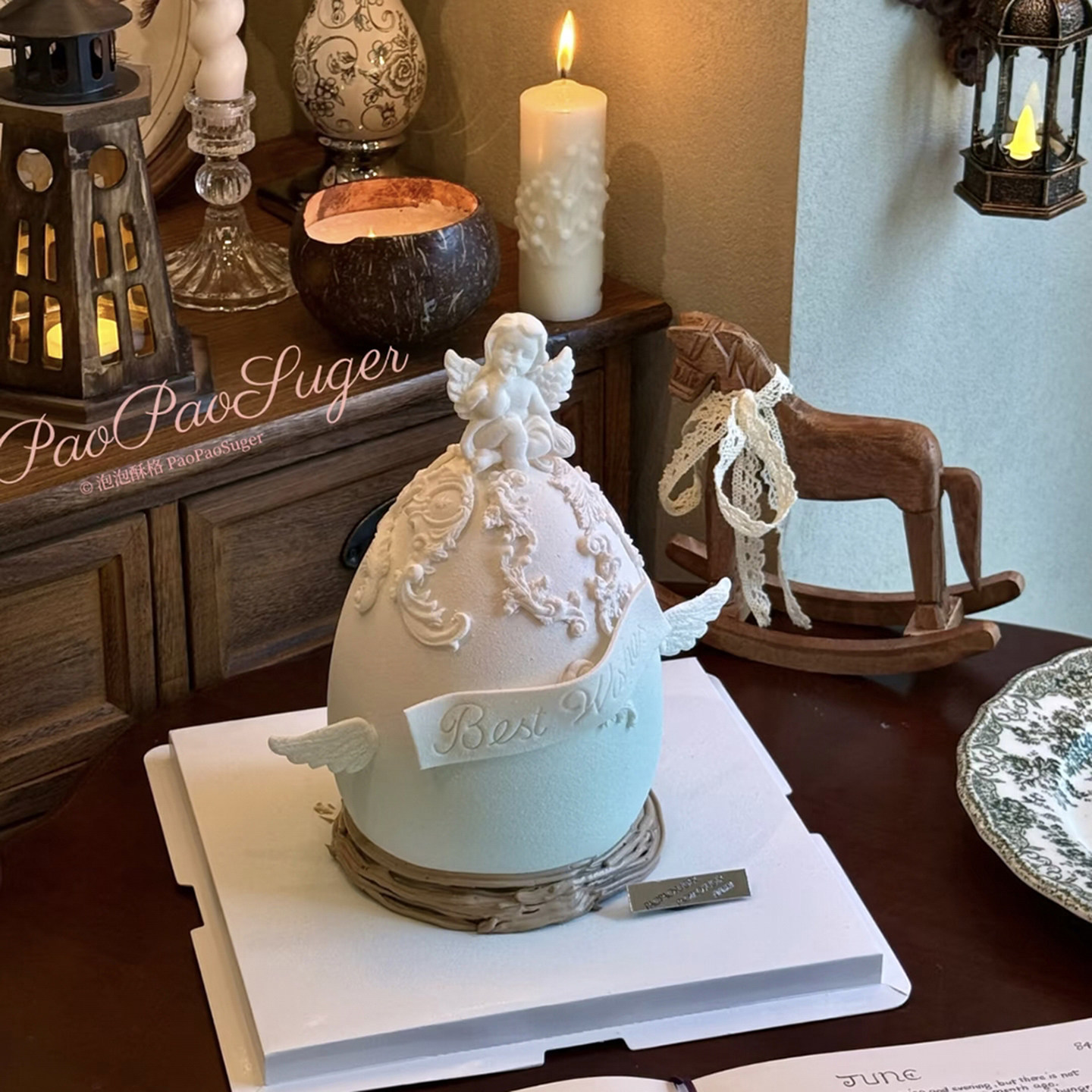 包邮七夕情人节蛋糕装饰模具巧克力惊喜蛋壳巴洛克丘比特天使翅膀,淘宝优惠券,粉丝福利购,淘宝优惠卷