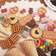 Christmas Internet Celebrity Cookie Cake Decoration Butterfly Oreo Cone Ornament Baking Birthday Insert