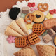 Christmas Internet Celebrity Cookie Cake Decoration Butterfly Oreo Cone Ornament Baking Birthday Insert