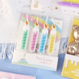 Мультяшная свеча, буквы и цифры, популярно в интернете, с медвежатами