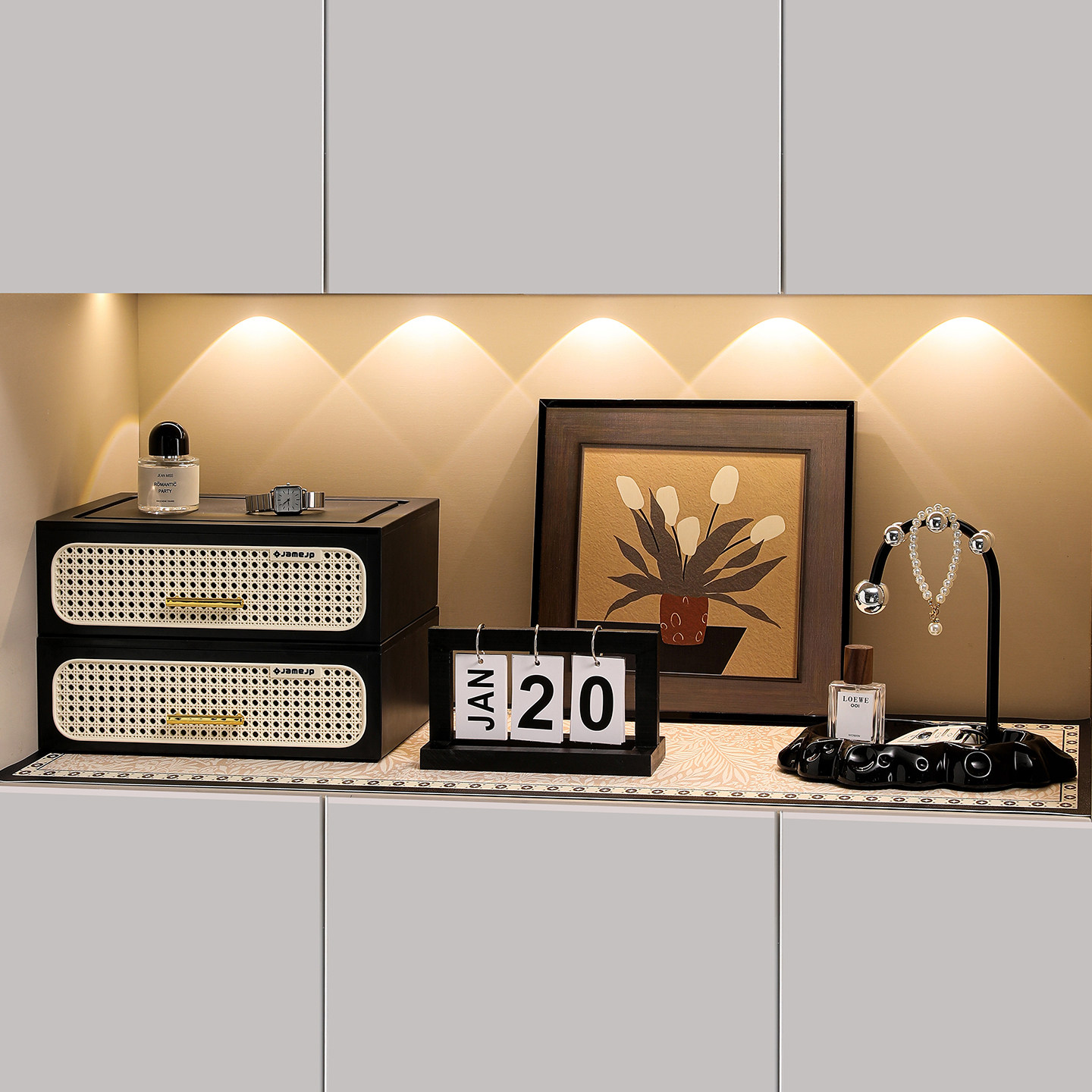 中古风钥匙收纳玄关摆件客厅餐边柜摆画装饰品高级感家居软装好物,淘宝优惠券,粉丝福利购,淘宝优惠卷