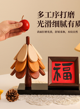 隔热垫+摆件+手机支架“三合一”