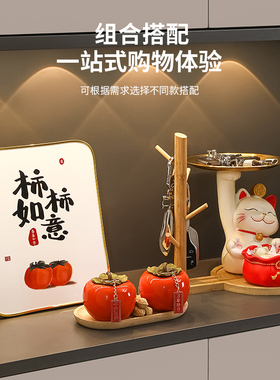 玄关钥匙收纳玄关装饰品摆件