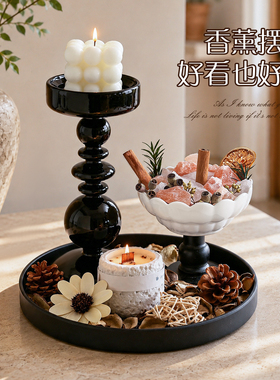 轻奢复古高级感家用室内香薰摆件