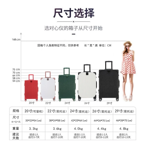 Чемодан, прочная универсальная коробка, 20 дюймов