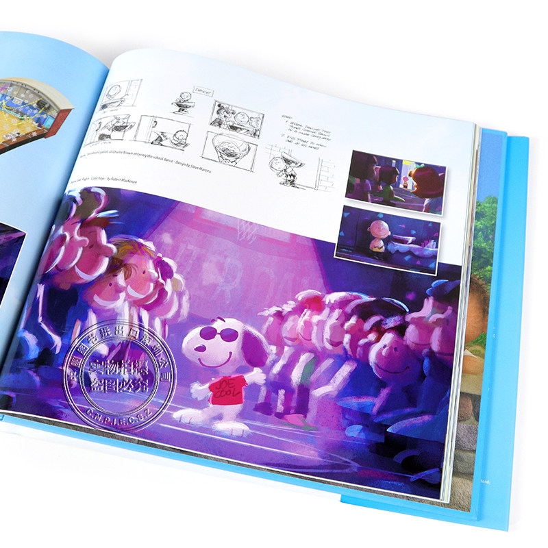 英文原版 史努比 花生动画电影设定艺术集 精装 The Art and Making of The Peanuts Movie 电影制作幕后画册书 经典连环漫画周边