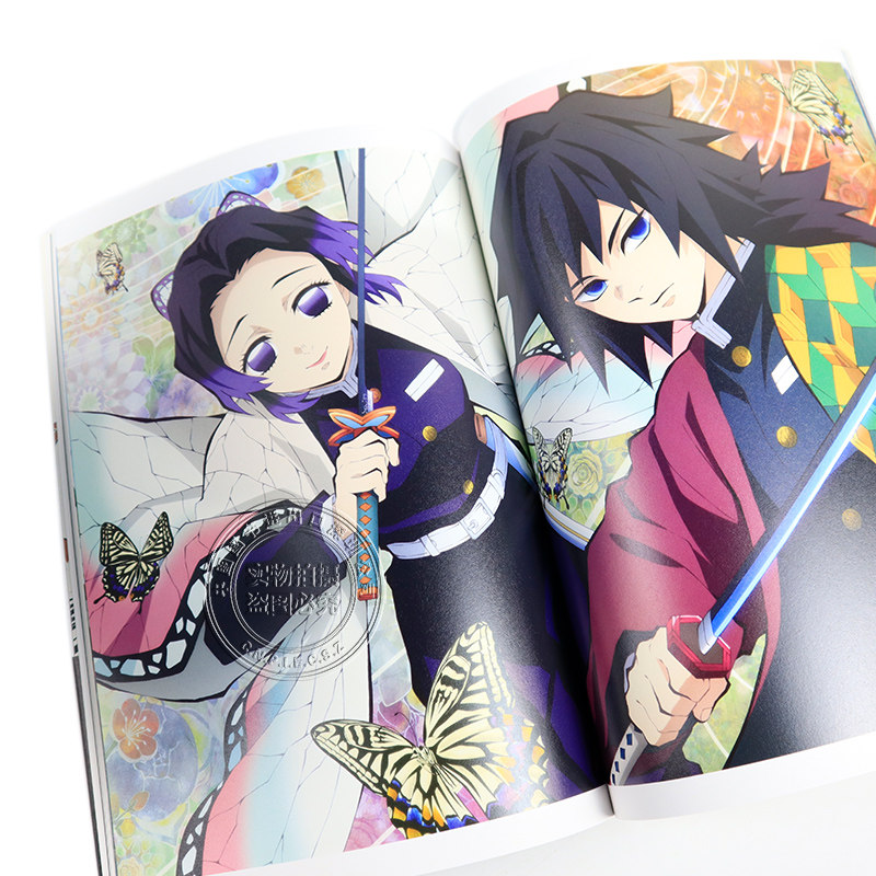 预售【深图日文】动画鬼灭之刃 插图记录集 1 アニメ「鬼滅の刃」イラスト記録集 壱 愛蔵版コミックス 漫画 日本原装进口 正版书 - 图2