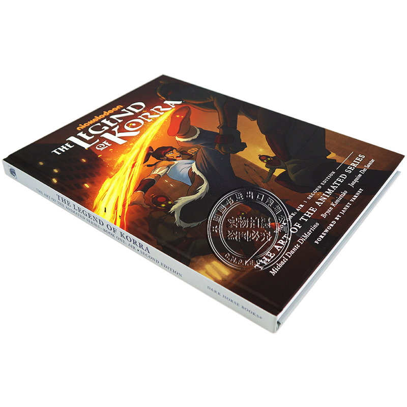 英文原版降世神通：科拉传奇动画设定集卷1精装豪华版 The Legend of Korra: The Art of the Animated Series Book 1画册-图2