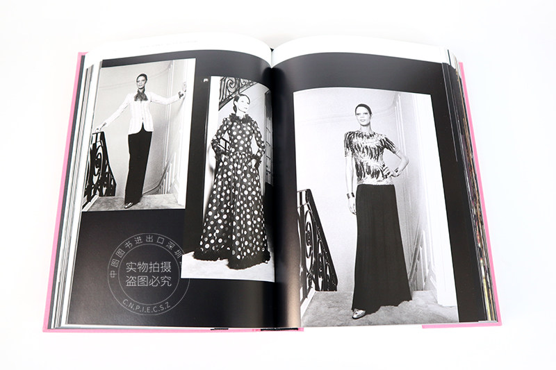英文原版圣罗兰t台秀时装摄影集 中图深圳图书艺术类原版书