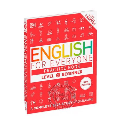 英文原版 DK 人人学英语1练习册 初学者 English for Everyone Practice Book Level 1 Beginner - 图3