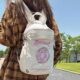 Japanese purchasing ballchain daily travel simple casual outdoor new backpack female mountaineering bag student school bag