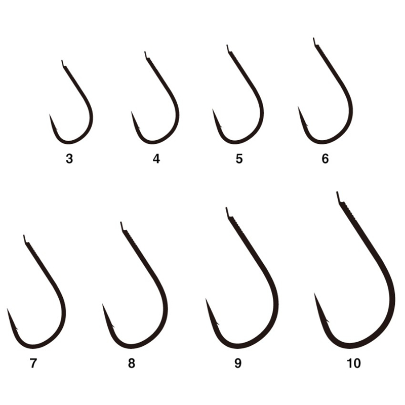 伽玛卡兹gamakatsu袖钩型溪流鲫鱼钩鳟鱼马口GHARD超轻耐磨高强度 - 图3