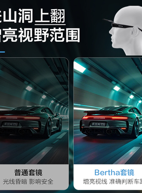 偏光套镜可上翻男女同款