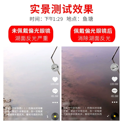 Германия поляризованные рыбацкие очки, наблюдающие за специальными рыбацкими рыбацкими рыбаками.