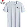 Pure cotton round neck half sleeve summer thin daddy outfit