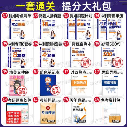 腿姐2027考研政治考点知识清单拆真题冲刺背诵手册刷题计划预测八4套卷历年模拟试卷全家桶27年考公适用陆寓丰四8押题卷肖秀荣2026 - 图1