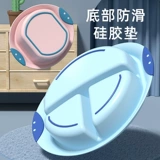 Стульчик для кормления, обеденная тарелка, детская посуда для кормления, комплект для еды, мультяшная ложка для тренировок, защита при падении, защита от ожогов