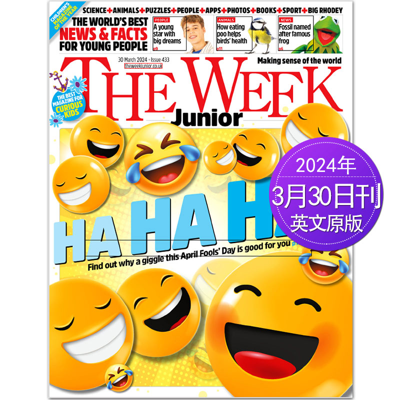 【单期/年度订购】The Week Junior 2023/24年订阅英国8-15岁青少年英文学习周刊新闻时讯杂志儿童英语原版国外过期刊杂志-图3