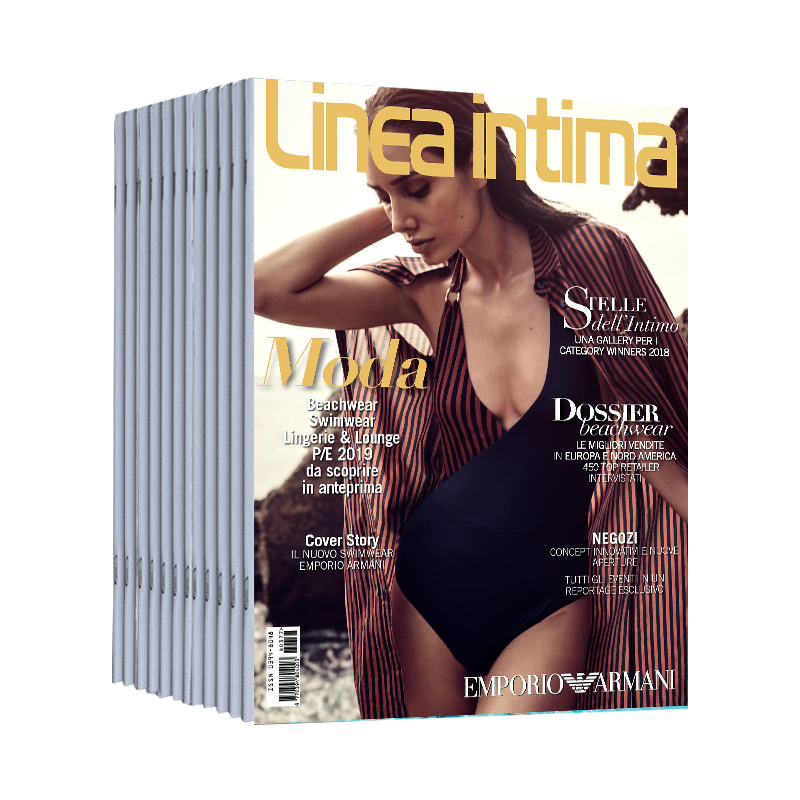 Linea Intima Italia 年订5期 意大利版时尚内衣杂志 - 图0