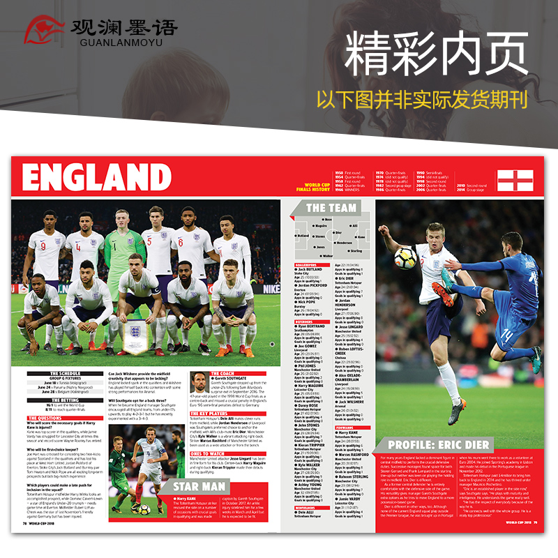 【单期/外刊订阅】World Soccer 世界足球 2024/25年12期订购 英国足球运动体育英语英文原版国外期刊杂志 - 图3