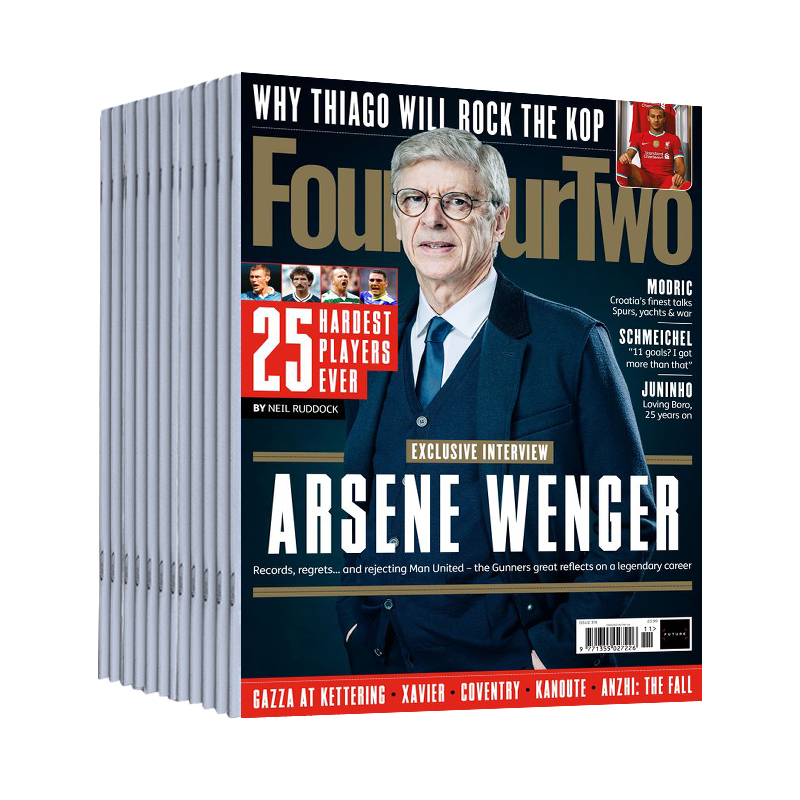 【单期/外刊订阅】四四二 Four Four Two 2024年12期订购 英国足球杂志 体育运动英语英文2023年过期刊杂志 - 图0