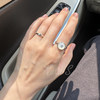 Natalia 925 silver friendship ring white mother-of-pearl