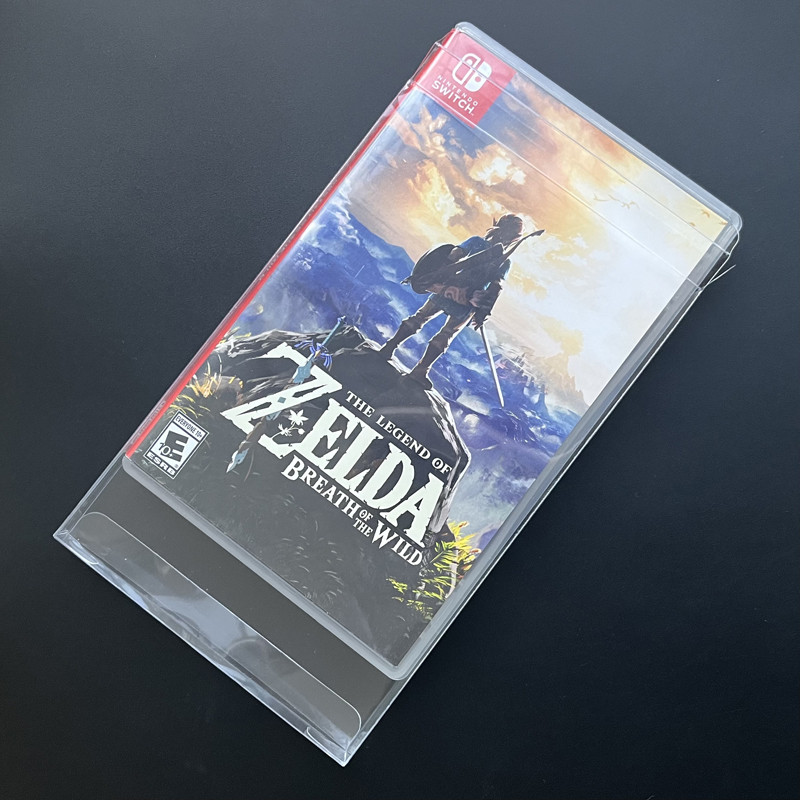 Switch ns游戏收纳盒3DS游戏卡盒PS5光盘展示收藏保护盒NDS透明盒 - 图0