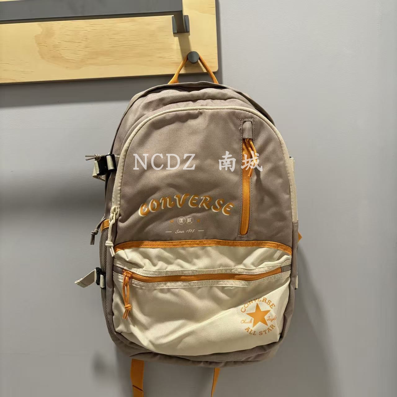 Converse new blue and red color matching large backpack sports large capacity school bag 10021138