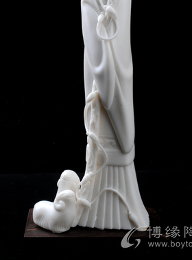 牧羊女德化陶瓷名家柯宏荣陈桂玉创意家居办公收藏装饰工艺品摆件