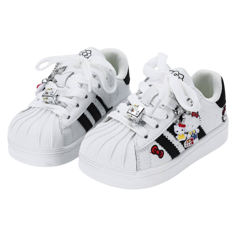 2026春季新款儿童卡通运动鞋女童贝壳头德训鞋男童休闲板鞋跑步鞋,淘宝优惠券,粉丝福利购,淘宝优惠卷