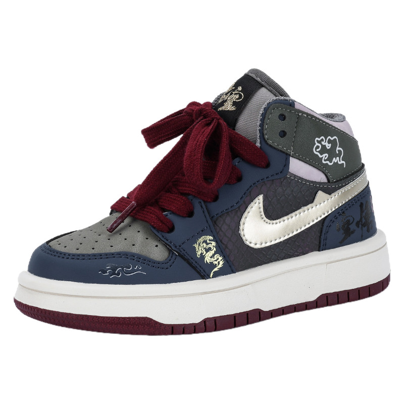 新款黑悟空童鞋儿童鞋子2025冬季女童休闲板鞋男童高帮运动鞋潮牌,淘宝优惠券,粉丝福利购,淘宝优惠卷