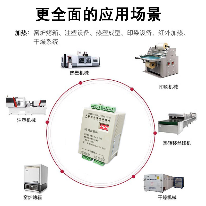 WK4智能温度控制仪器485通信温控开关控制模块PID自整定品诚恒温