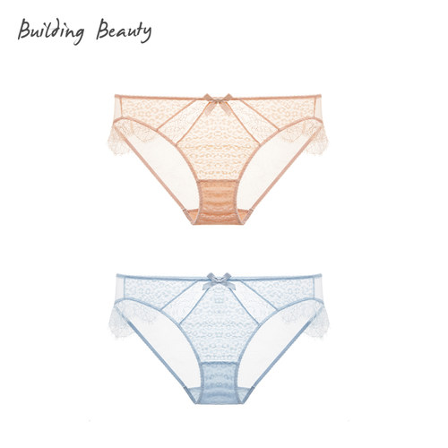 【189元5条】蕾丝内裤舒适透气三角性感内裤真丝内裤女 立美力 - 图3