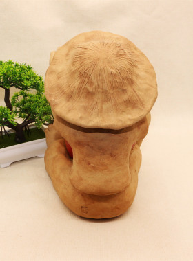 手工 陶艺泥人 人物摆设 陶土人物 陶瓷娃娃 陶人摆设 小打鼓娃