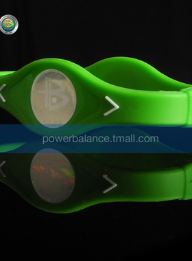 能量平衡硅胶绿色手环