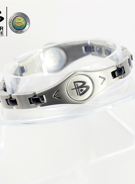 霸能纯钛负离子手链 POWERBALANCE 纯钛亚银S款手环