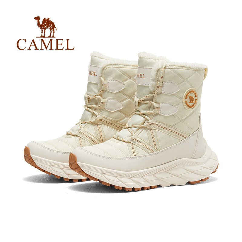  骆驼时尚时尚雪地靴