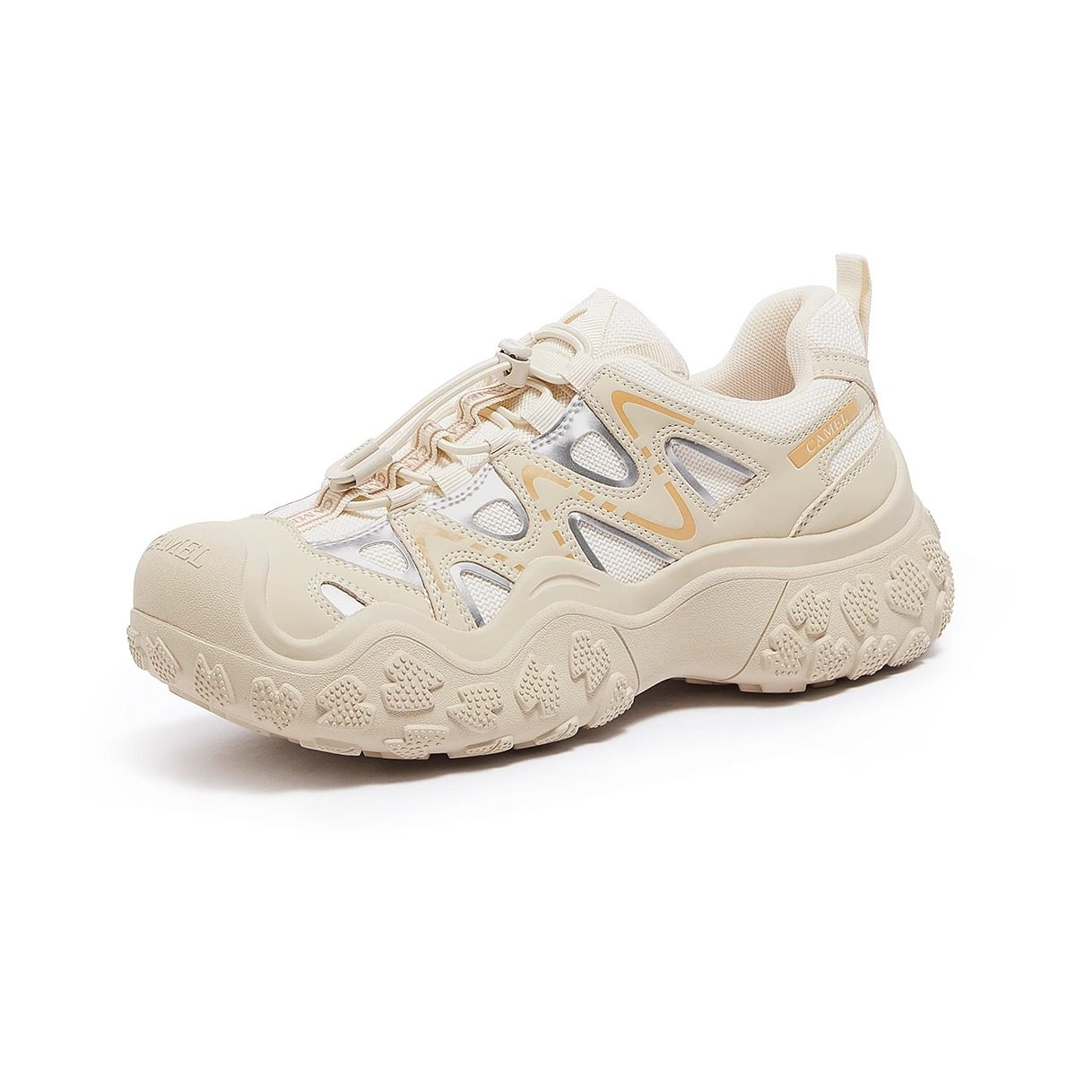 骆驼女鞋2025夏季新款厚底增高丑萌鞋女运动休闲鞋户外徒步登山鞋,淘宝优惠券,粉丝福利购,淘宝优惠卷