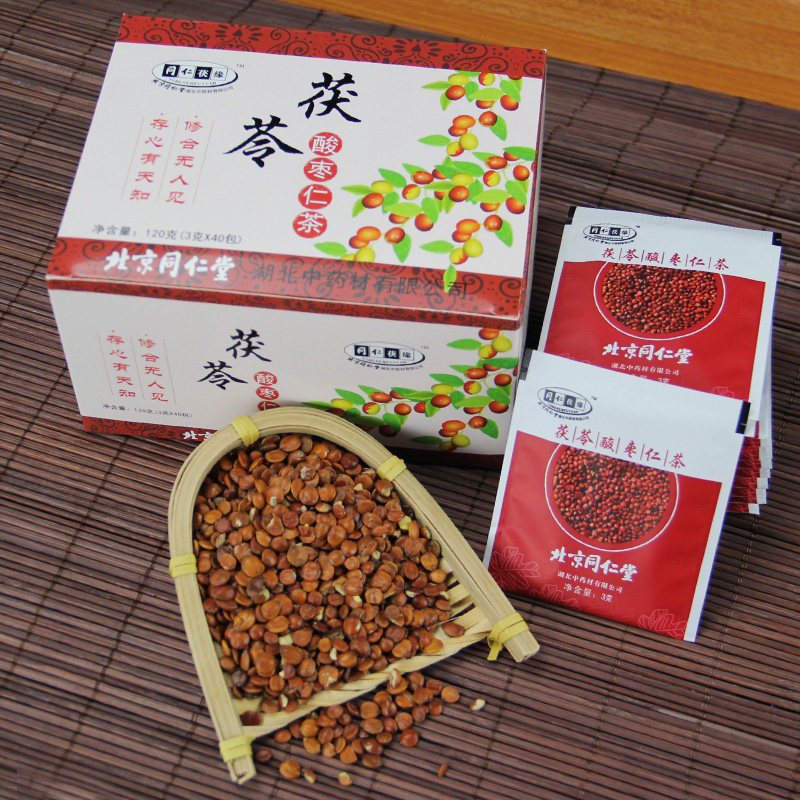 北京同仁堂酸枣仁百合可搭配茯苓 扶元香元保健食品专营酸枣仁
