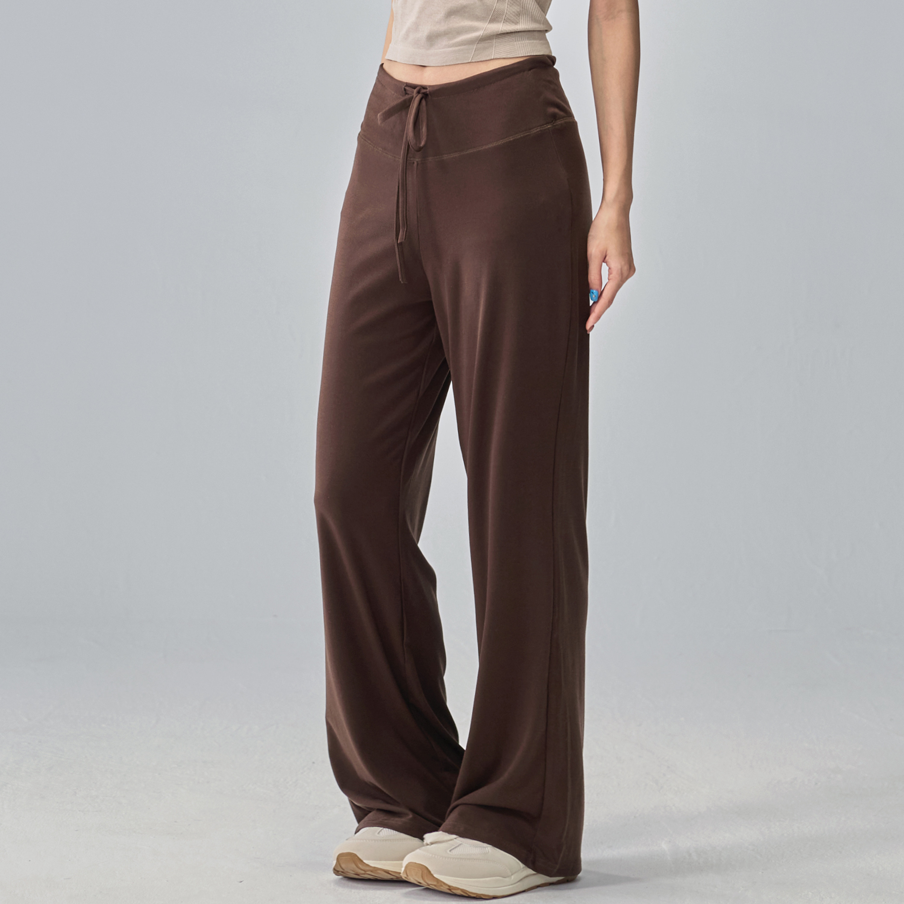 健身女孩阔腿瑜伽裤显瘦普拉提训练跑步长裤休闲宽松直筒运动裤新,淘宝优惠券,粉丝福利购,淘宝优惠卷