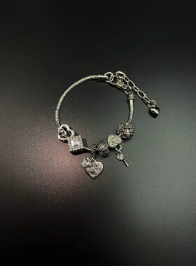 Sage Vintage古着 The key of love手链手串 古著配饰