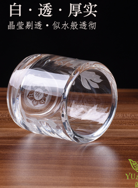 水晶灯座大悲咒心经药师咒蜡烛杯