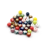 Керамическое украшение-шарик, бусины, этнические аксессуары, 6/7/9/10мм, этнический стиль