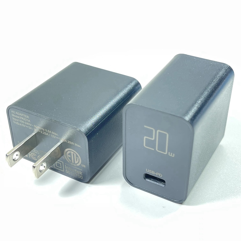 20W迷你PD快充充电器type-c适配水果安卓手机USB-C aukey无线充 - 图0