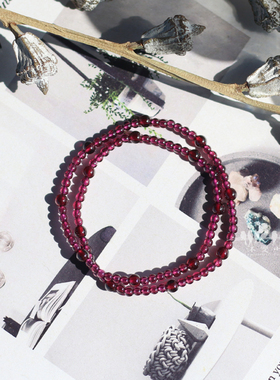 纯天然设计款单圈紫牙乌店主推荐