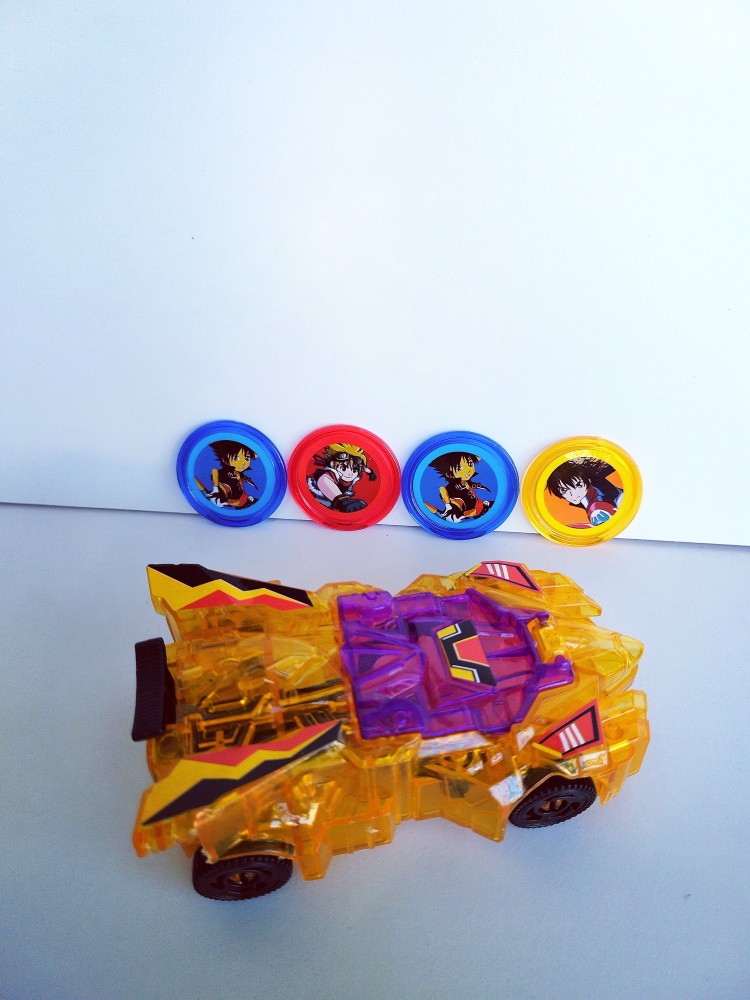 糖玩产品小顽童风暴赛车 带有射击飞镖的赛车哦 - 图1