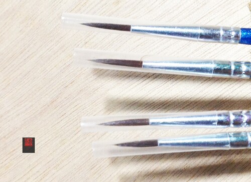 漆画工具\漆画材料\大漆材料\ 勾线笔1支装 - 图1