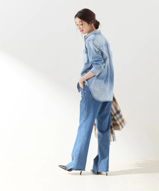 Denim ເສື້ອ Denim ແບບຖະຫນົນເອີຣົບແລະອາເມລິກາ