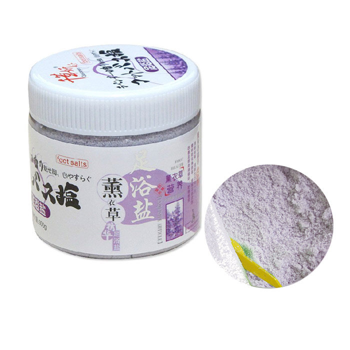 千草妍组合薰衣草茶树去脚臭足浴盐 足之有道家居足浴盐