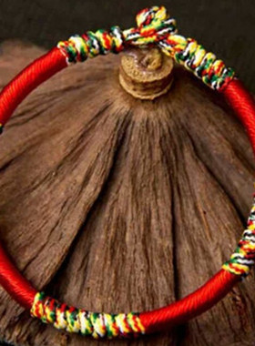 手工编织民族风幸运手链